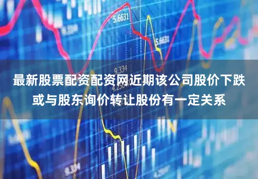 最新股票配资配资网近期该公司股价下跌或与股东询价转让股份有一定关系
